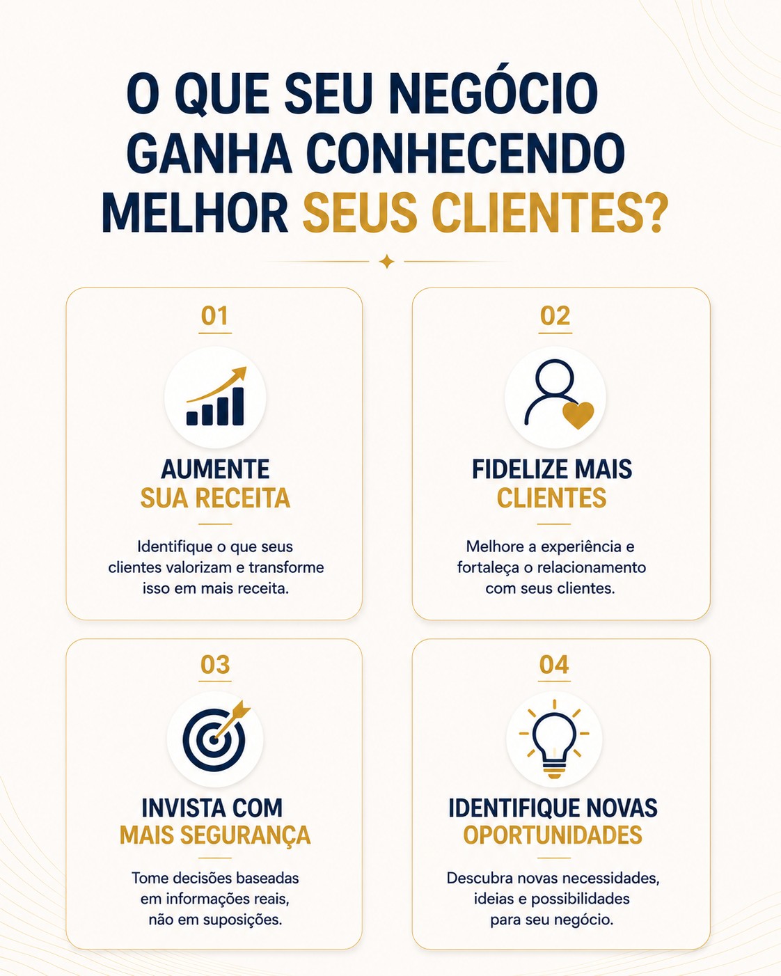 O que seu negócio ganha conhecendo melhor seus clientes